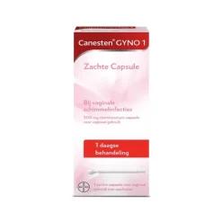 Canesten Gyno Zachte Capsule bij vaginale schimmel 1 stuk