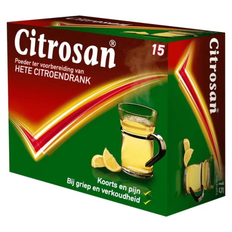 Citrosan Hete Citroendrank Sachets