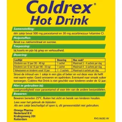Hot Coldrex Coldrex Hot Drink bij Griep en Verkoudheid 10 Sachets