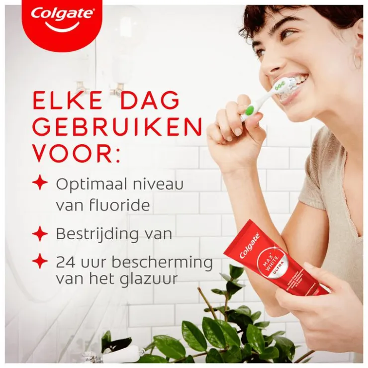 Colgate Max White Ultra Freshness Pearls Tandpasta 75 ML