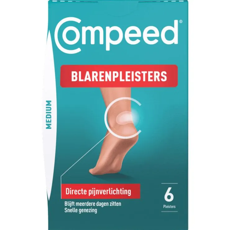 Compeed Blarenpleisters Medium 6 stuks