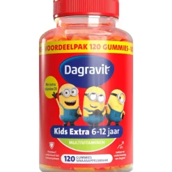 Dagravit Kids-Xtra 6-12 jaar Vitaminions 120 gummies