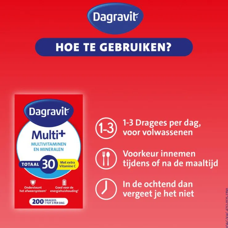 Dagravit Totaal 30 200 dragees