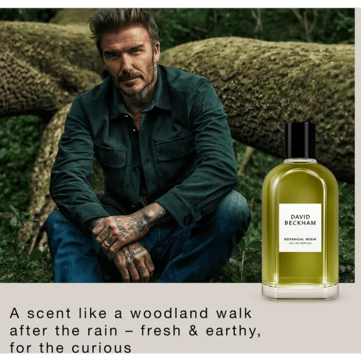 Heren David Beckham Collection Botanical Resin eau de parfum 50ml
