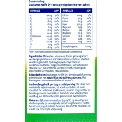 Davitamon Actifit 65+ Multivitamine 70 Stuks