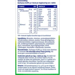 Davitamon Actifit 50+ Multivitamine met Ginseng 90 Tabletten
