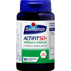 Davitamon Actifit 50+ Omega-3 Visolie Capsules