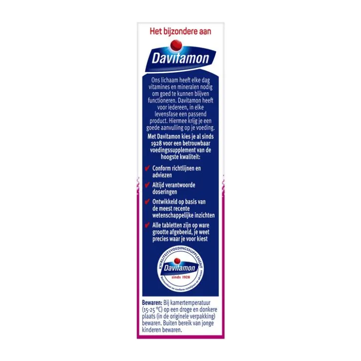 Davitamon Foliumzuur met vitamine D - Zwanger
