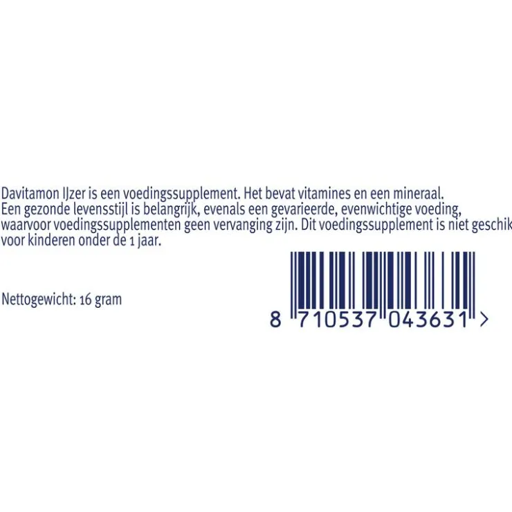 Davitamon Ijzer Vit C & B12