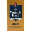 Heren Vergulde Hand De Aluinblok 75 GR