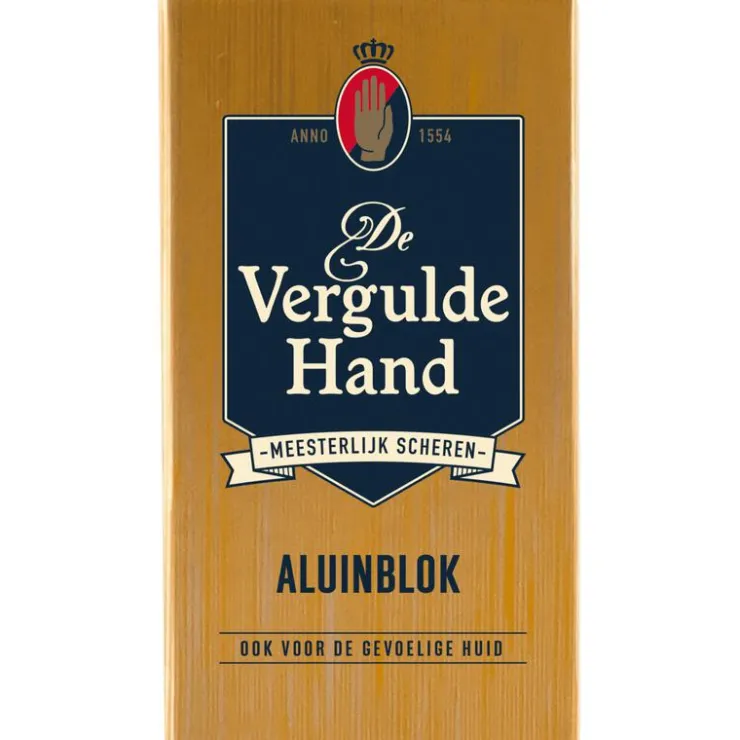 Heren Vergulde Hand De Aluinblok 75 GR