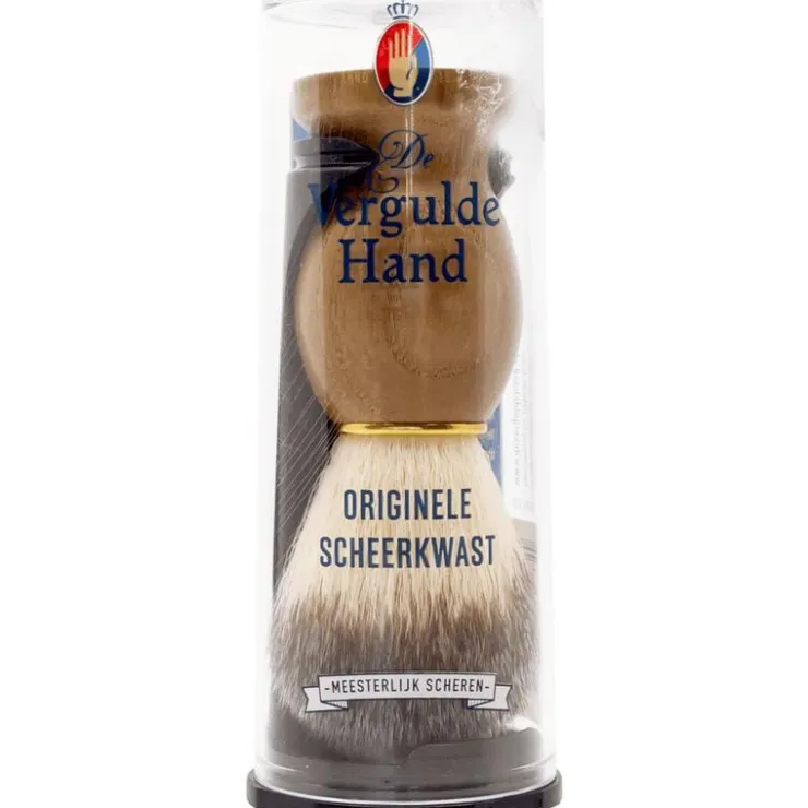 Heren Vergulde Hand De Originele Kappersscheerkwast