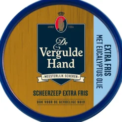 Heren Vergulde Hand De Scheerzeeptablet Extra Fris 75 GR