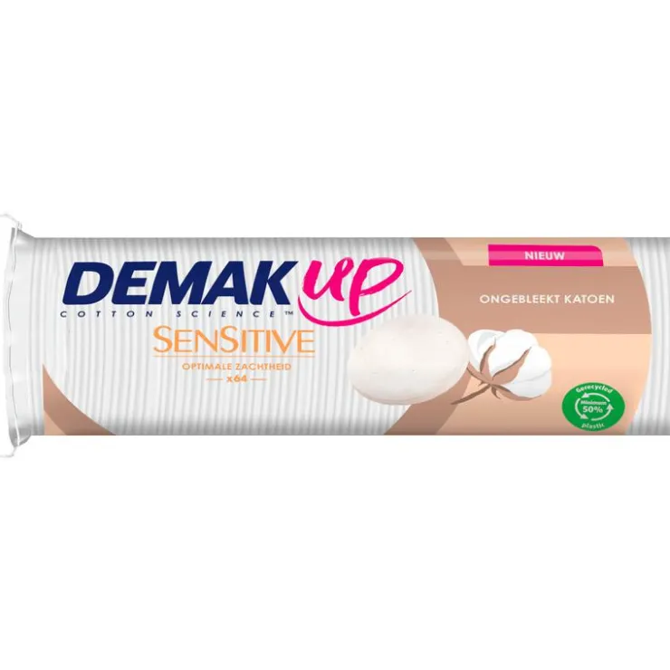 Demak'up Sensitive Wattenschijven 64 stuks