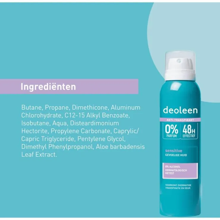 Deoleen Sensitive Anti-Transpirant Deodorant Spray 150 ML