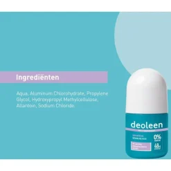 Deoleen Sensitive Anti-Transpirant Deodorant Roller 50 ML