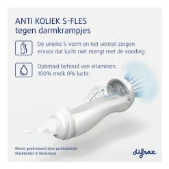 Difrax Anti-Colic S-Fles Trend