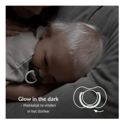 Difrax Dynamic Fopspeen 0-6M Night&Day Unisex
