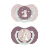 Difrax Dynamic Fopspeen 0-6M Night&Day Girl