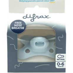 Difrax Fopspeen Natural 0-6 M Uni Ice