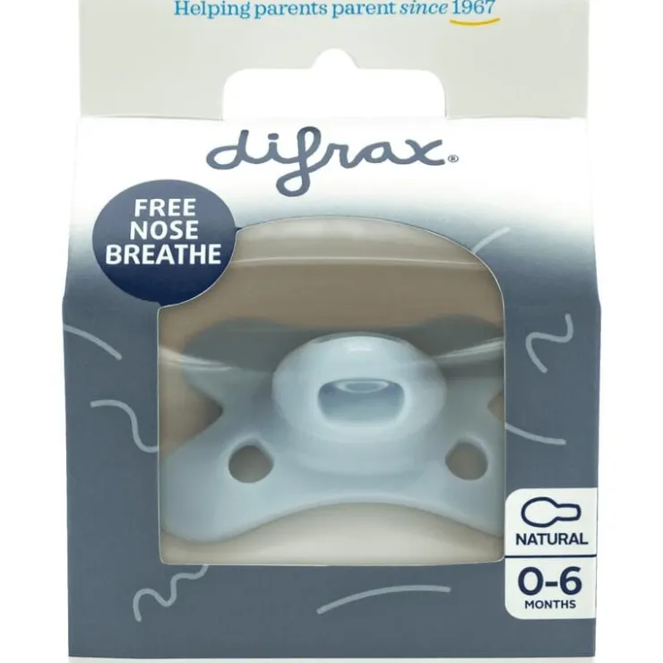 Difrax Fopspeen Natural 0-6 M Uni Ice