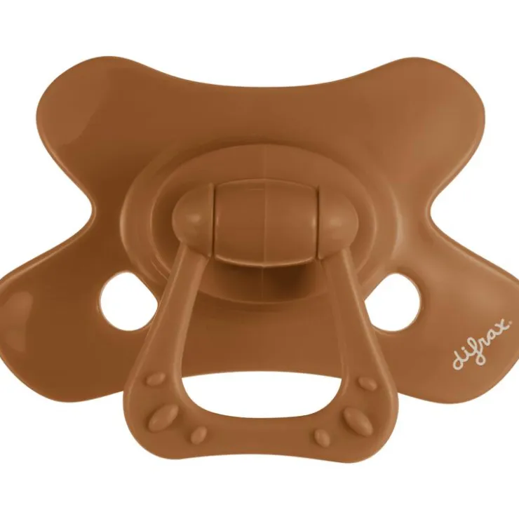 Difrax Fopspeen Natural 18+ Maanden Bruin BPA-vrij