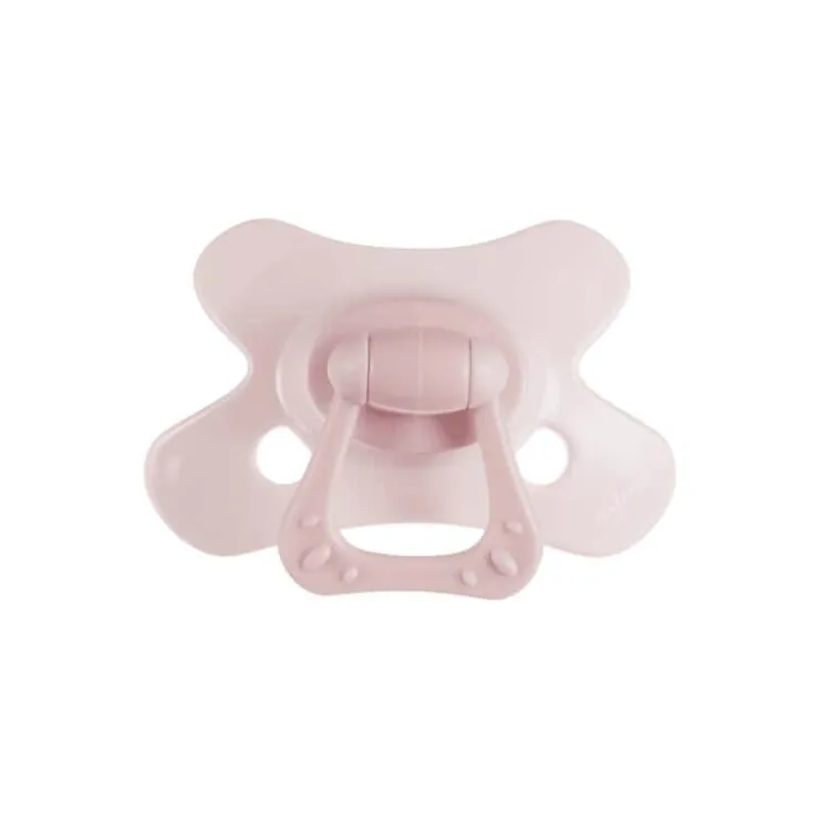 Difrax Fopspeen Naturel Pink Opal 6 Maanden