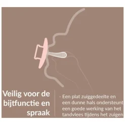 Difrax LOVI Prime Fopspeen 18+ maanden