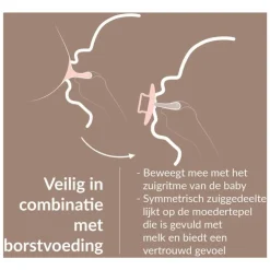 Difrax LOVI Prime Fopspeen 0 - 6 maanden