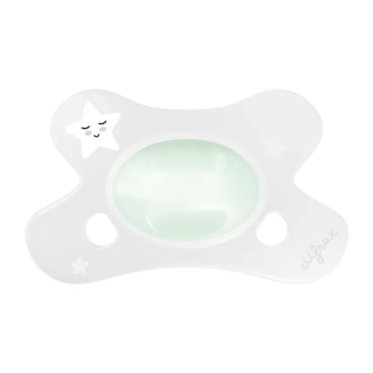Difrax Natural Fopspeen 0-6 M Glow In The Dark