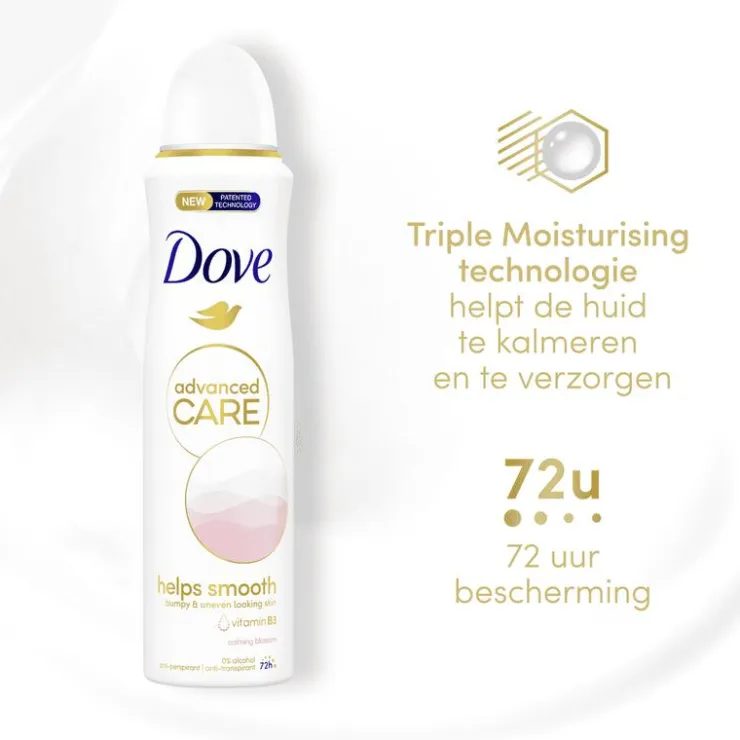 Dove Advanced Care Calming Blossom Anti-Transpirant Deodorant Spray 150 ML