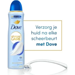 Dove Advanced Care Talco Anti-Transpirant Deodorant Spray 150 ML