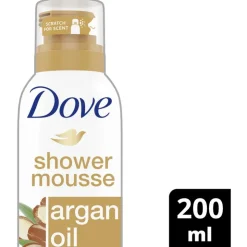 Heren Dove Argan Oil Shower Mousse 200 ml
