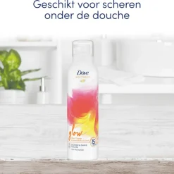 Heren Dove Bath Therapy Glow Douche- & Scheerschuim 200 ml