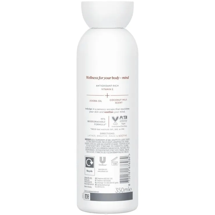 Dove Body+Mind Jojoba & Coconut Body Wash 350 ML