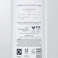 Dove Body+Mind Lavender & Oat Milk Body Wash 350 ML