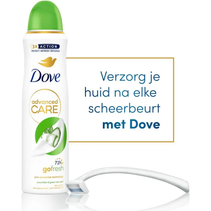 Dove Go Fresh Cucumber & Green Tea Anti-Transpirant Deodorant Spray 150 ML