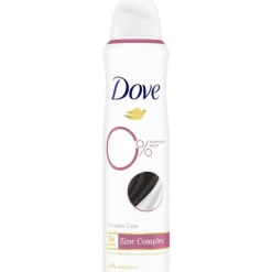 Dove Invisible 0% Deodorant Spray 150 ML