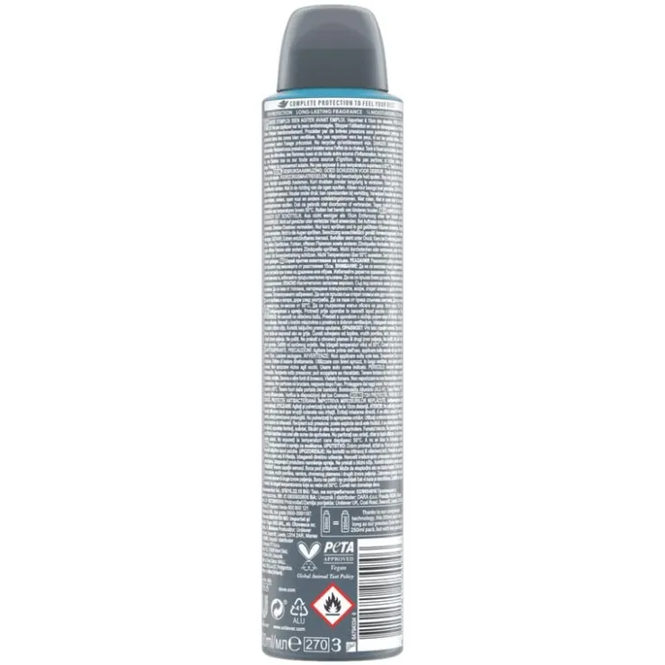 Dove Men+Care Advanced Clean Comfort Anti-Transpirant Deodorant Spray 200 ML