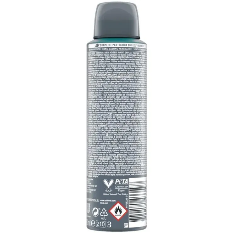 Dove Men+Care Advanced Eucalyptus + Mint Deodorant Spray 150 ML