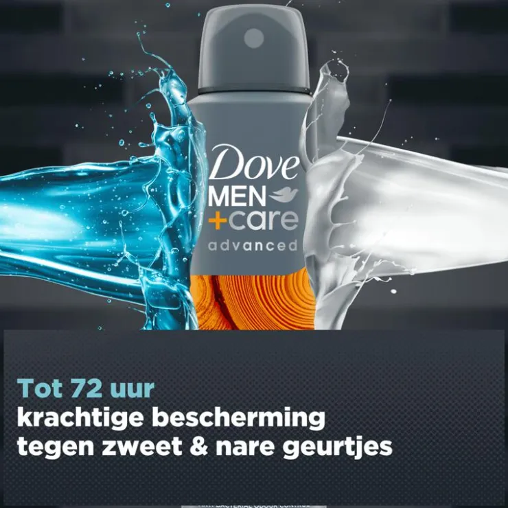 Dove Men+Care Advanced Sandalwood + Vanille Deodorant Spray 150 ML
