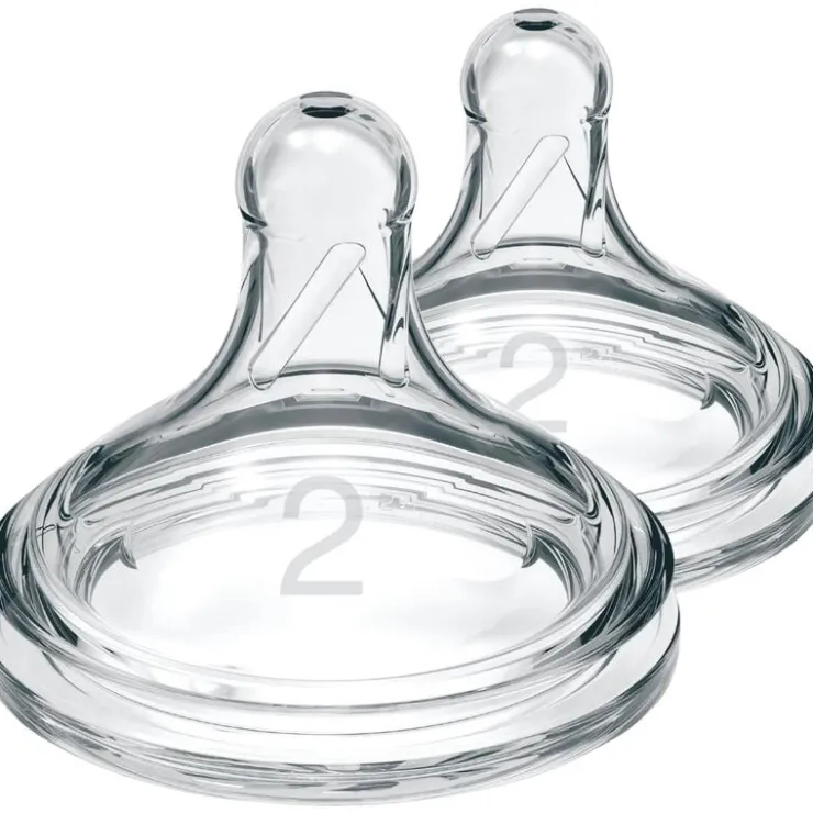 Dr. Brown's Dr. Brown’s Flesspeen 3+ Maanden Fase 2 Brede Halsfles 2 stuks