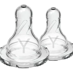 Dr. Brown's Dr. Brown’s Flesspeen 9+ Maanden Y-Cut Smalle Halsfles 2 stuks