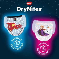 Huggies DryNites Frozen Luierbroekjes Meisjes 4 Tot 7 Jaar (17 - 30 kg) 10 stuks
