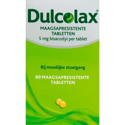 Dulcolax Bisacodyl Omhulde Tabletten 5 MG 60 Tabletten