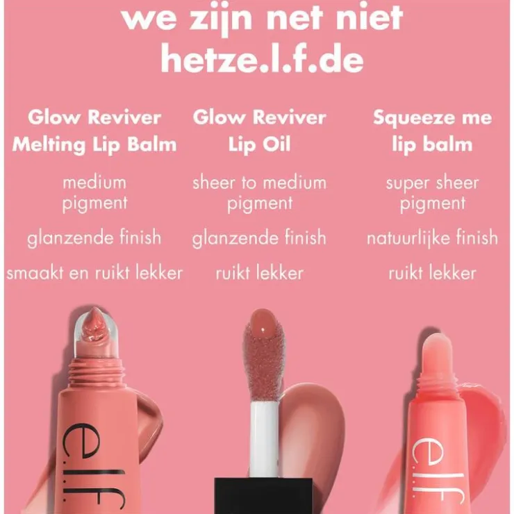 e.l.f. Glow Reviver Melting Lip Balm Blackberry Sorbet