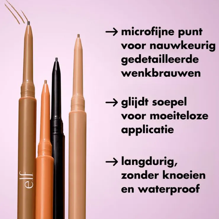 e.l.f. Micro-Fine Brow Pencil Neutral Brown