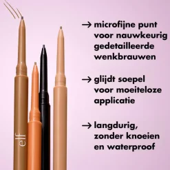 e.l.f. Micro-Fine Brow Pencil Deep Brown