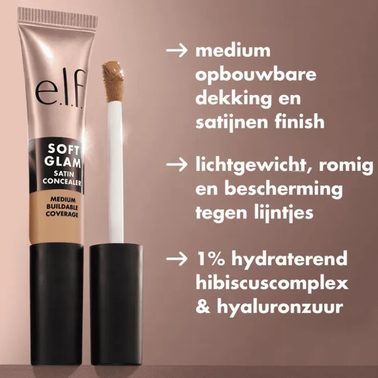 e.l.f. Soft Glam Satin Concealer 21 Light Neutral