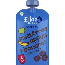 Ella's Kitchen Ella's Bio Kitchen Smoothie Blueberries Apples + Bananas 120 GR